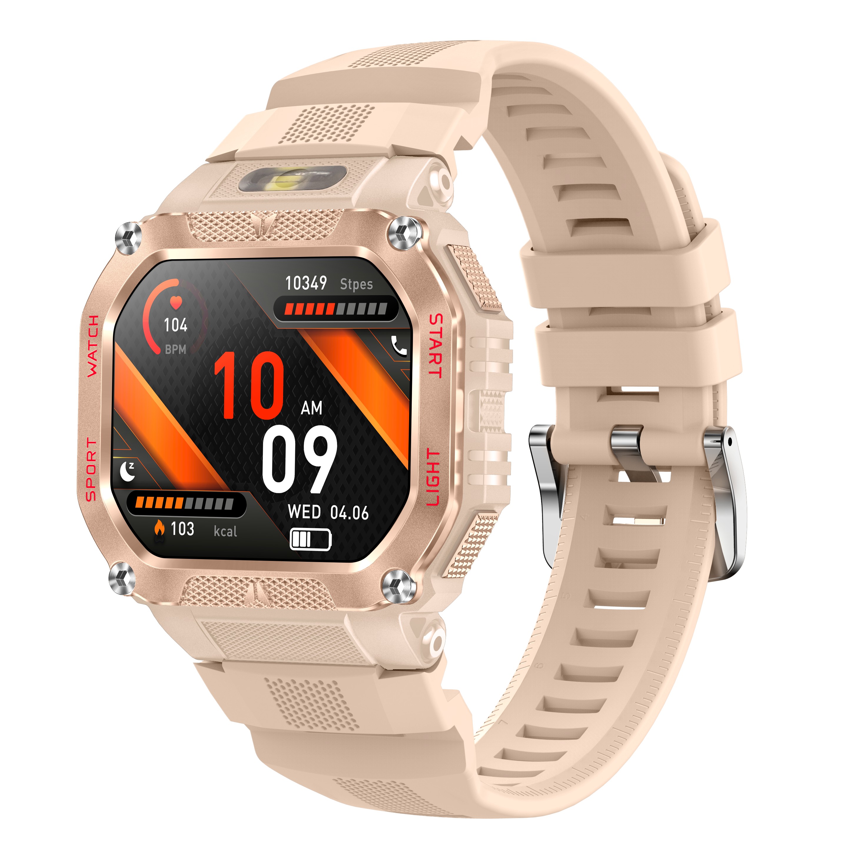 The latest China factory outdoors smart watch with exercise monitoring HT34