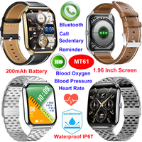 New launched mobile smart bluetooth watch for adult healthcare monitoring MT61