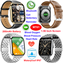 New launched mobile smart bluetooth watch for adult healthcare monitoring MT61