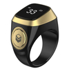 Muslim Qibla ZIKR Prayer Reminder fashion bluetooth smart Counter ring T101