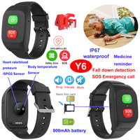 China manufacture 4G IP67 waterproof accurate senior GPS tracker device Y6