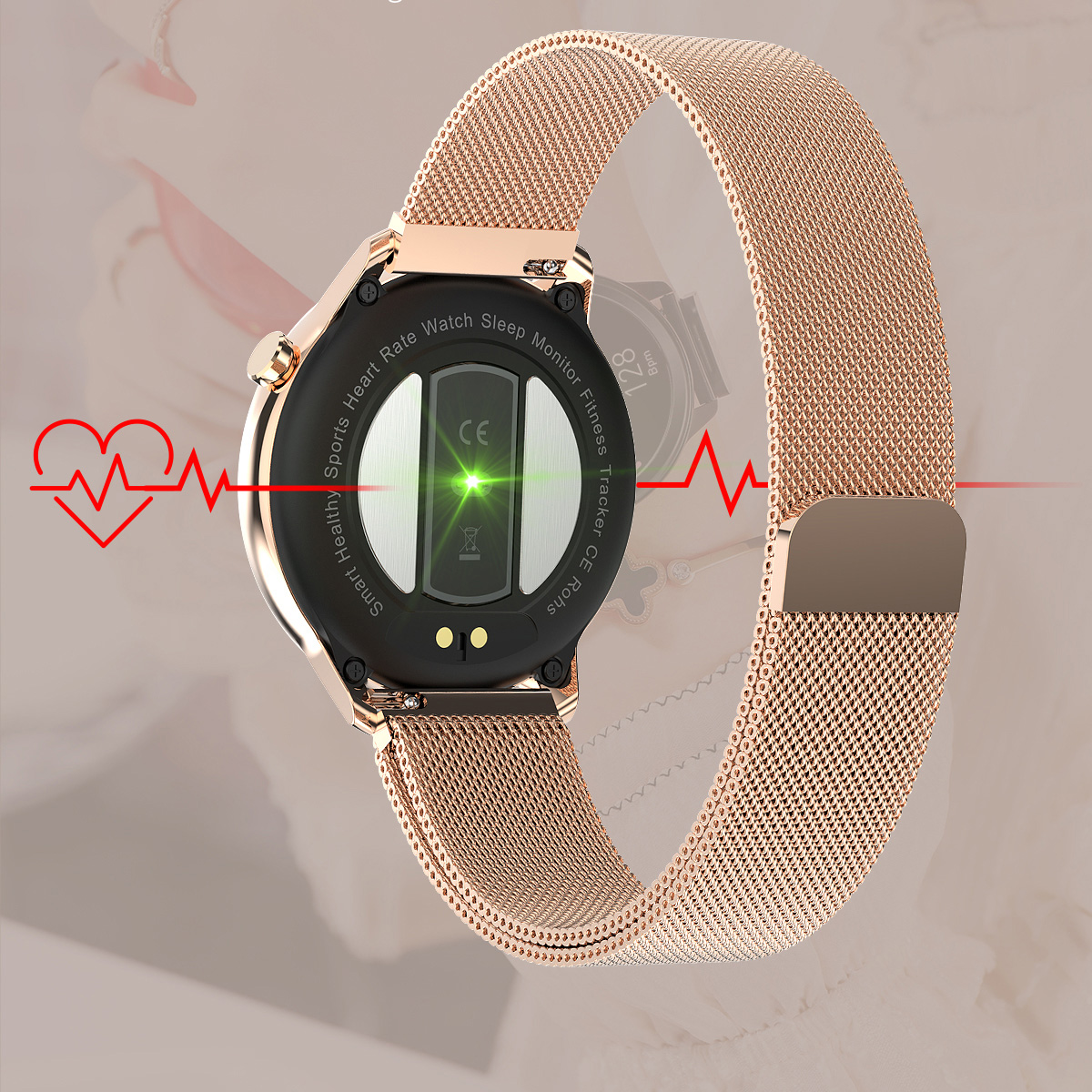 2022 New Precise Body Temperature Monitoring Smart Bluetooth Watch