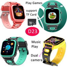 Amazon 2021 Hot Selling Children Smart Watch with 7 Games and Music Play D23