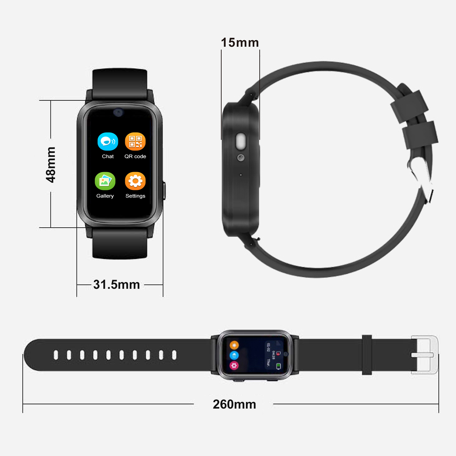 High Quality 4G IP67 Waterproof Intelligent Kids Personal GPS Tracker 