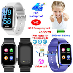 Children 4G slim design GPS Tracker Watch Y42