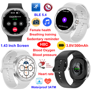 3ATM waterproof mobile bluetooth bracelet with HR BP SPO2 H8C