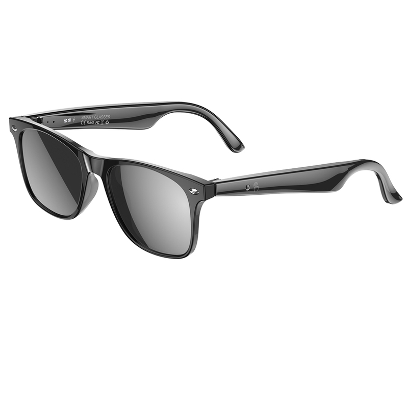 Smart bluetooth glasses with dual battery music playback AI translator BG03