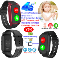 4G IP67 waterproof kids GPS tracker bracelet with SOS emergency call Y6K