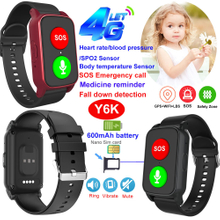 4G IP67 waterproof kids GPS tracker bracelet with SOS emergency call Y6K