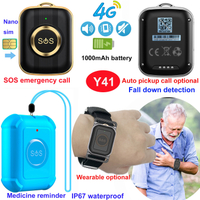 4G IP67 Waterproof Adults GPS Tracking Device for Hajj pilgrims Y41