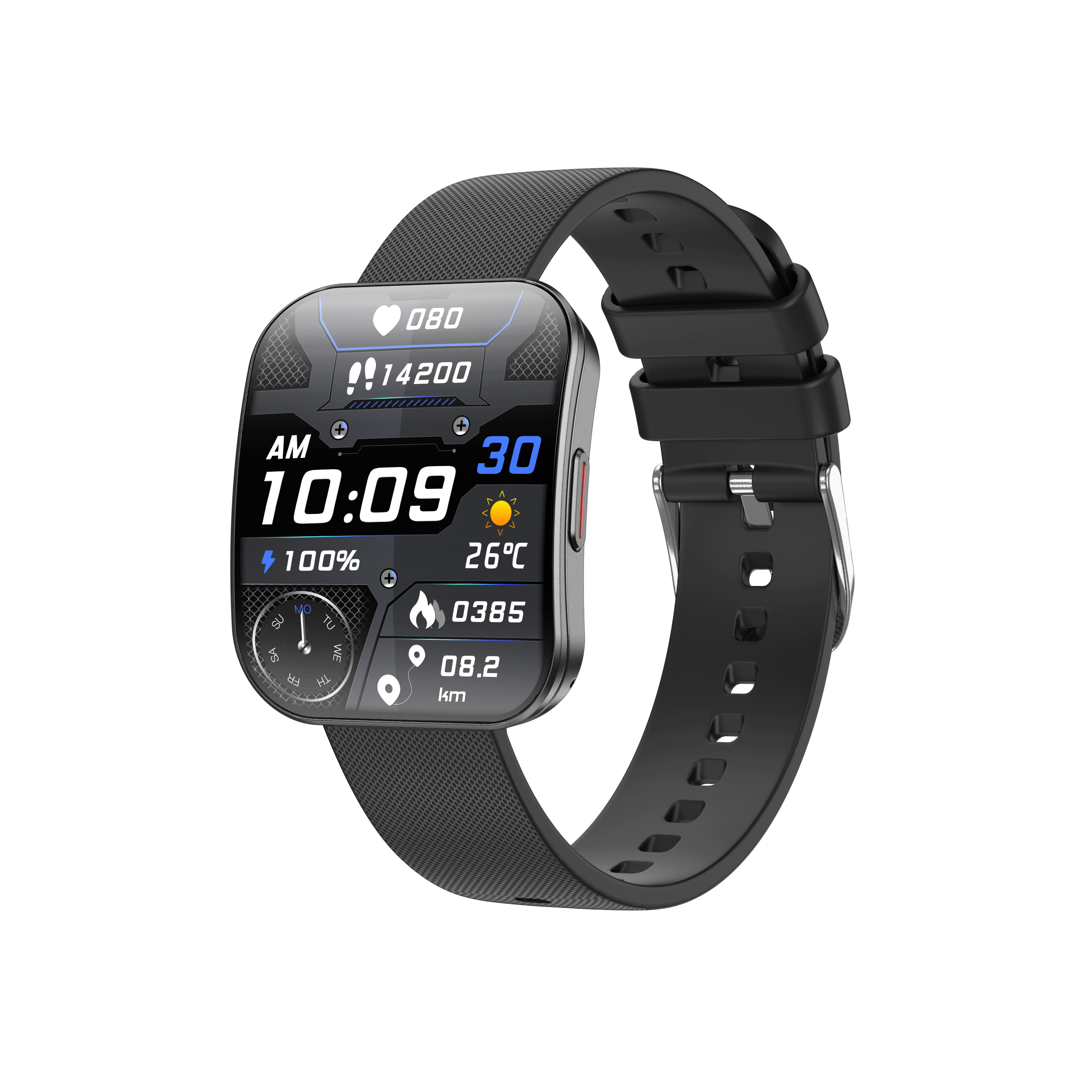 2025 new China factory IP68 waterproof healthcare bluetooth smart watch U17
