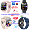 IP68 waterproof fitness bluetooth smart watch with health monitor E571
