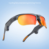 Anti-Blue Light Sports Eyewear with Ride Data Monitor IP67 Waterproof for Outdoor Cycling Enthusiasts 