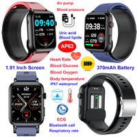 Waterproof air pump airbag BP bluetooth bracelet AP63