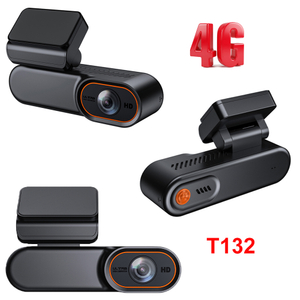 4G car collision alarm GPS tracking dashcam T132