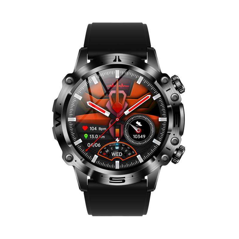 IP68 waterproof smart bluetooth watch with HR BP SPO2 monitor E482
