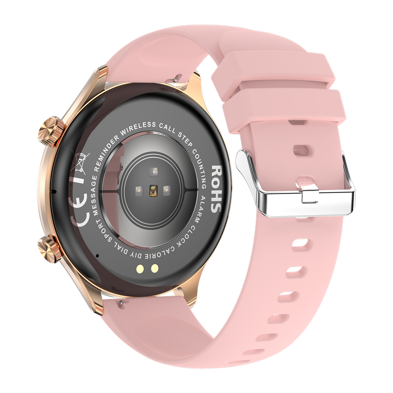 Promotion gift IP68 waterproof senior healthcare smart bluetooth watch HK75