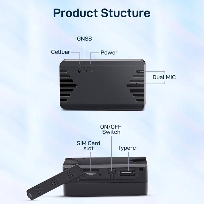 4G mini car vehicle GPS tracker with strong magnetic T404
