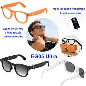 8MP video camera BT glasses with recording realtime translation 