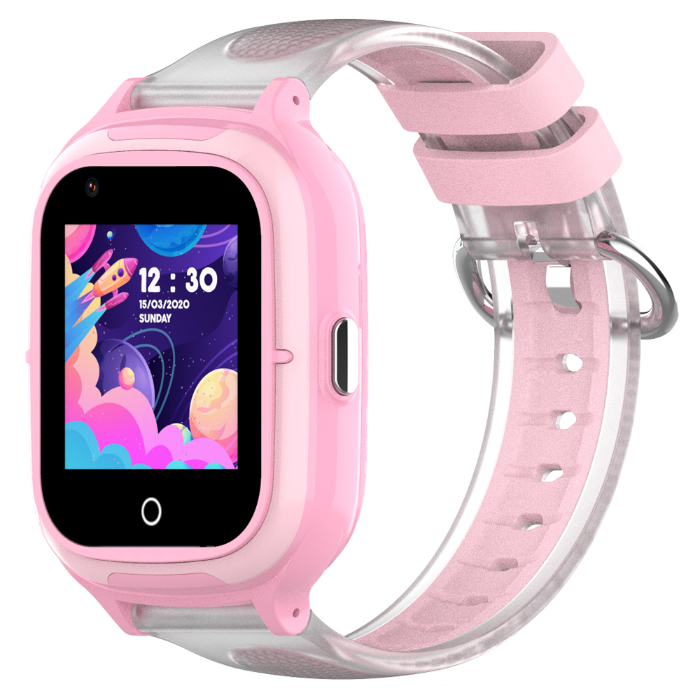 2022 4G IP67 Waterproof Fashionable Kids GPS Tracker watch D55