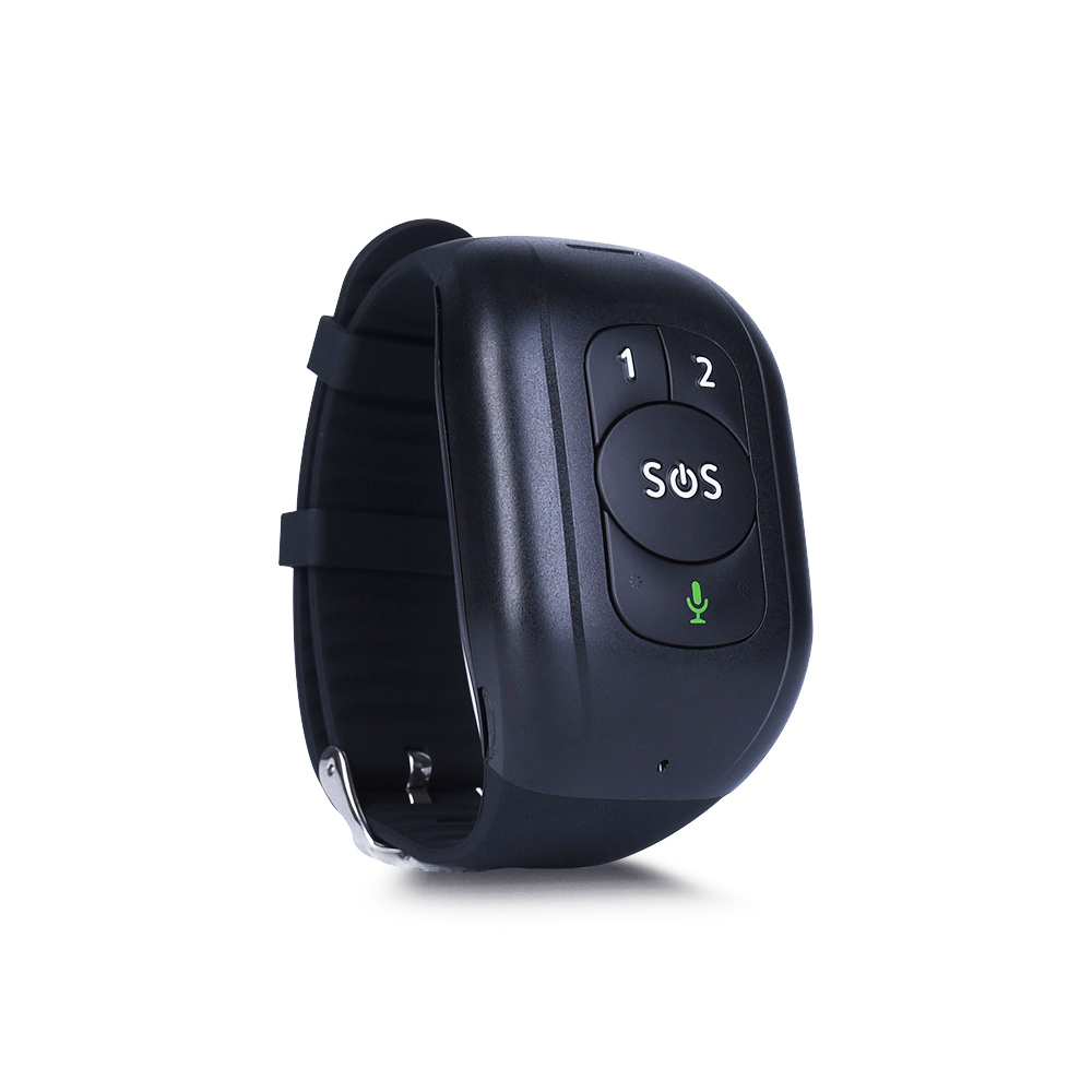 4G/LTE Body Temperature Elderly healthcare GPS Bracelet Tracker with HR BP