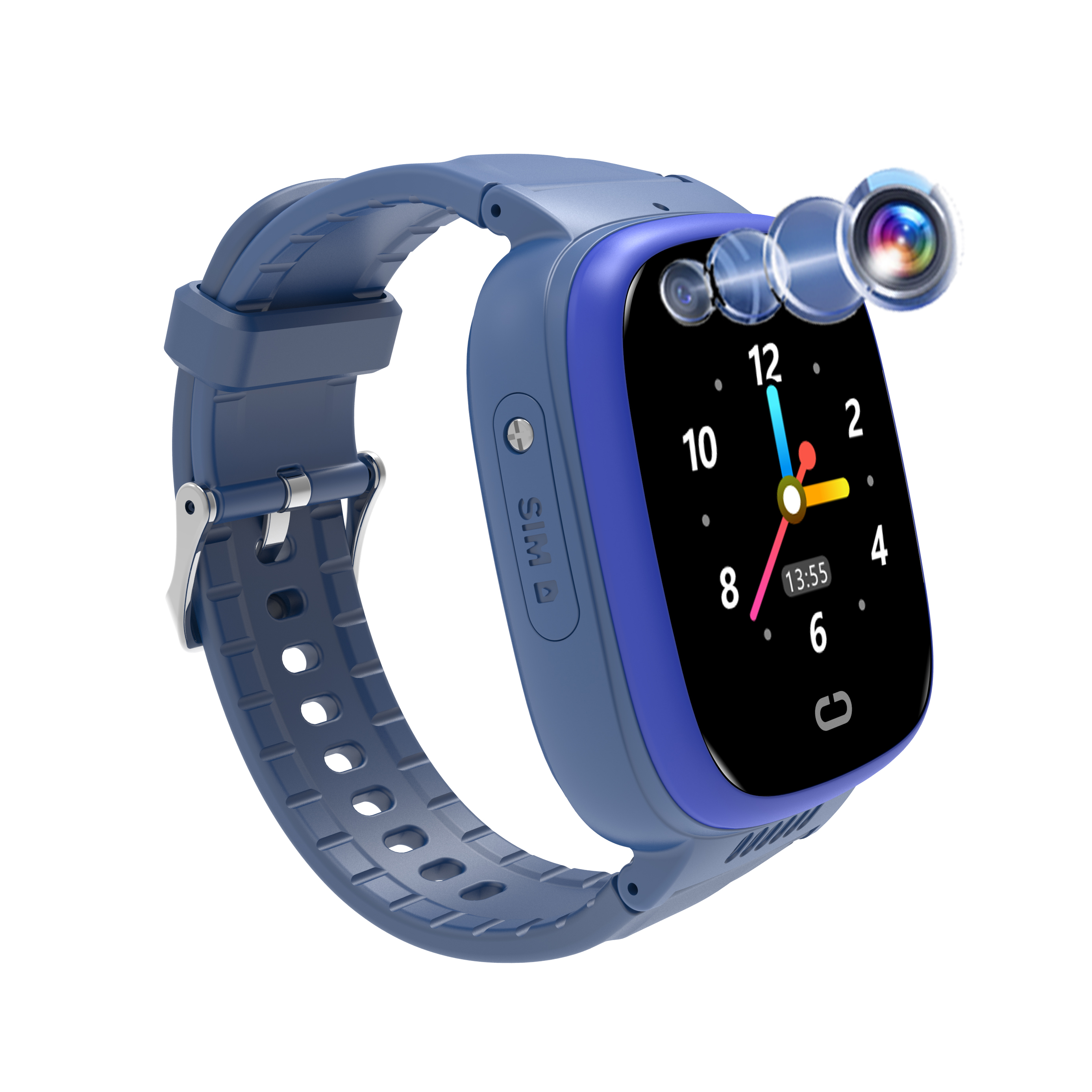 Factory Waterproof IP67 LTE Smart GPS Watch Tracker for Kids 