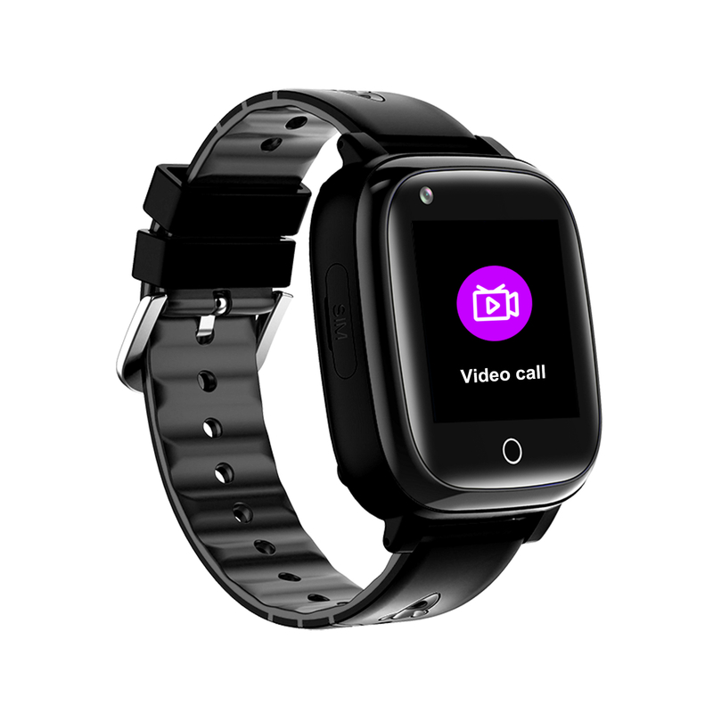 New 4G Waterproof HR BP Fall Alert Senior GPS tracker watch D4L
