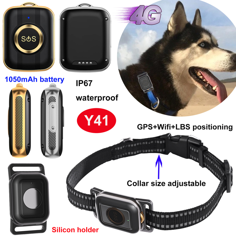4G IP67 Waterproof security Pets GPS Tracker Y41
