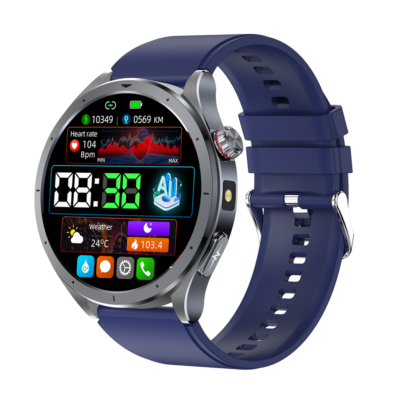IP68 waterproof electronic bluetooth smart watch for health monitoring E472
