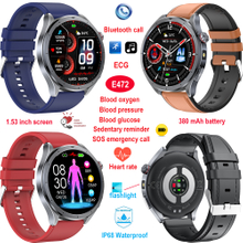 IP68 waterproof electronic bluetooth smart watch for health monitoring E472