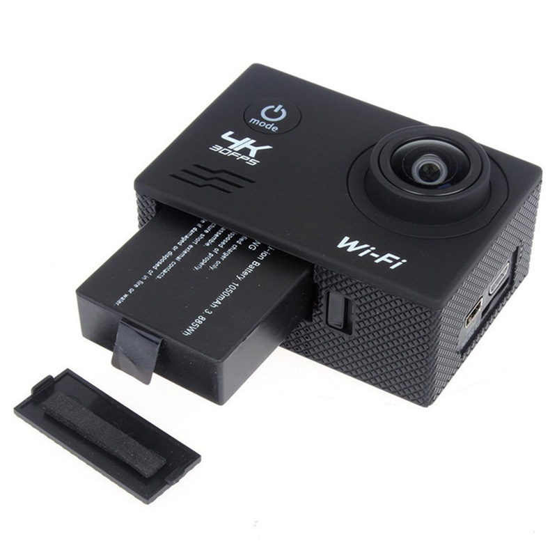 IP68 waterproof wifi sport camera with 170 degree wide-angle 6 glass lens SP02