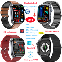 IP68 waterproof kids adult digital bluetooth watch E572