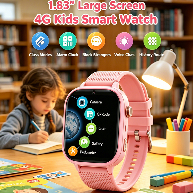 Kids GPS Tracker Watch