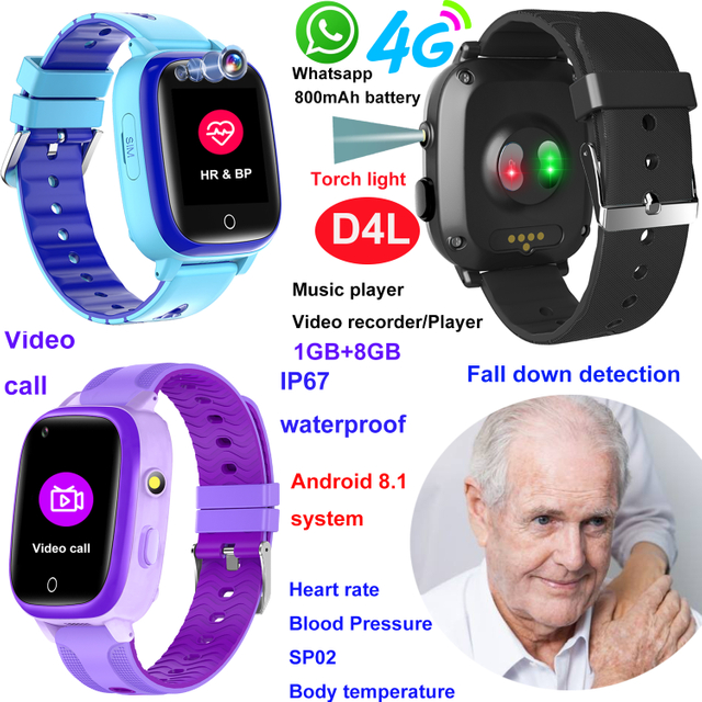 Senior Healthcare GPS Watch