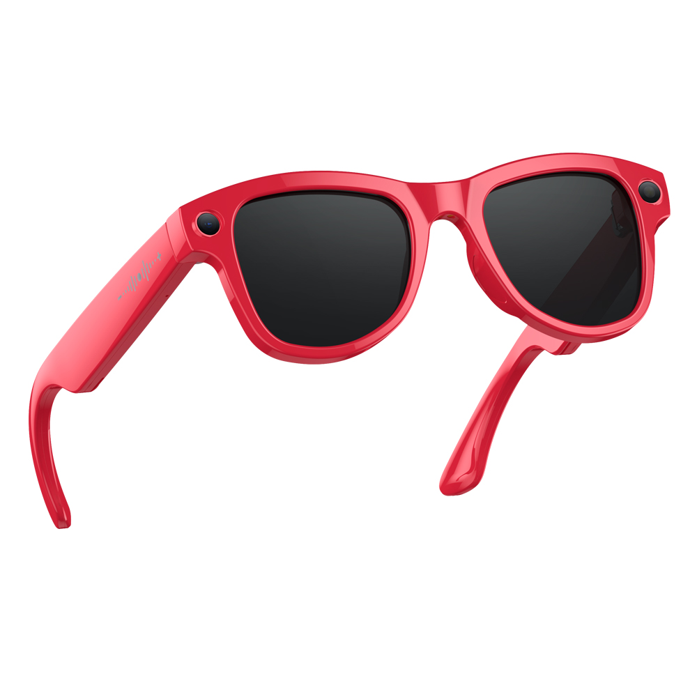 8MP camera BT eyeglasses with AI voice assistant anti-shake shooting video recording EG05