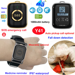 4G Mini GPS Tracker with fall down alert Y41