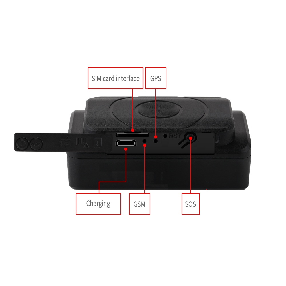 4G strong magnetic long battery life car vehicle realtime tracking GPS T202