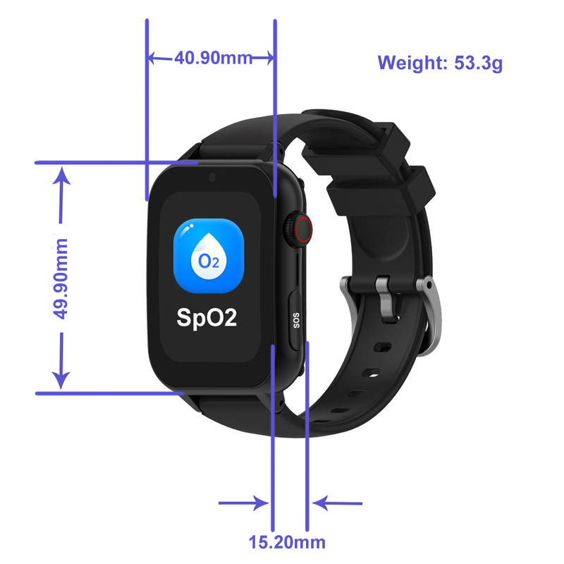 4G IP67 waterproof senior GPS Tracker with Fall Down Detection D44S