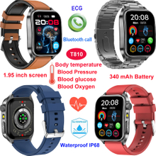 IP68 waterproof birthday gift smart bluetooth watch for health monitoring T810
