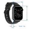 4G long battery life portable GPS tracker watch with safety zone setup for fall down alerts D45Pro