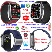  IP67 waterproof Air pump smart watch with HR SPO2 monitoring AP66