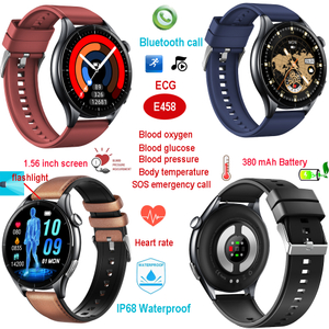 IP68 waterproof digital smart bluetooth watch with health monitoring E458