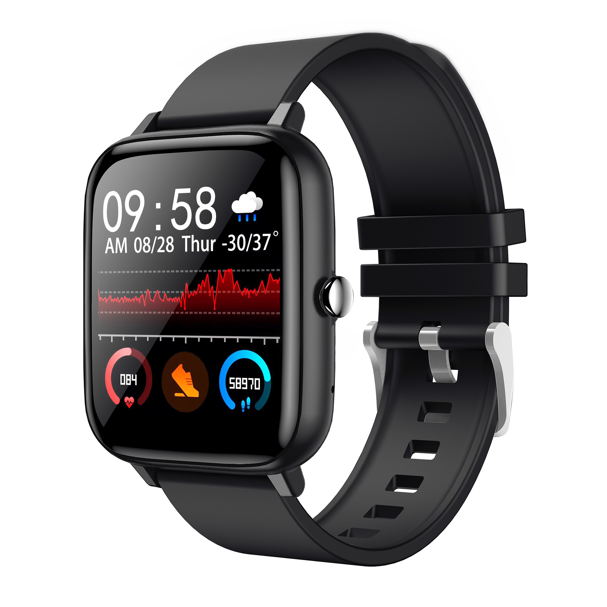 IP67 waterproof Accurate Blood Pressure Smart Sport Watch P6