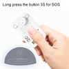 4G IP67 Waterproof Hidden GPS Tracker with Button Pin for Kids A42
