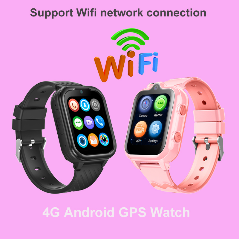 4G Android GPS watch available manual connect WIFI network 