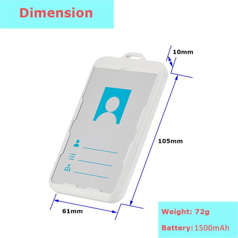 New design 4G ID Card GPS tracking device M16
