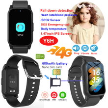 4G kids IP67 waterproof smart watch GPS tracker with realtime location Y6H