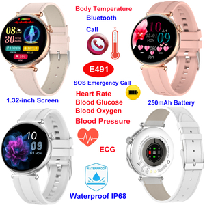  IP68 waterproof mobile smart bluetooth wristband E491
