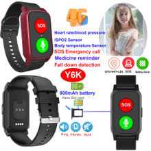 4G GPS kids safety bracelet tracker with HR BP SPO2 monitor Y6K