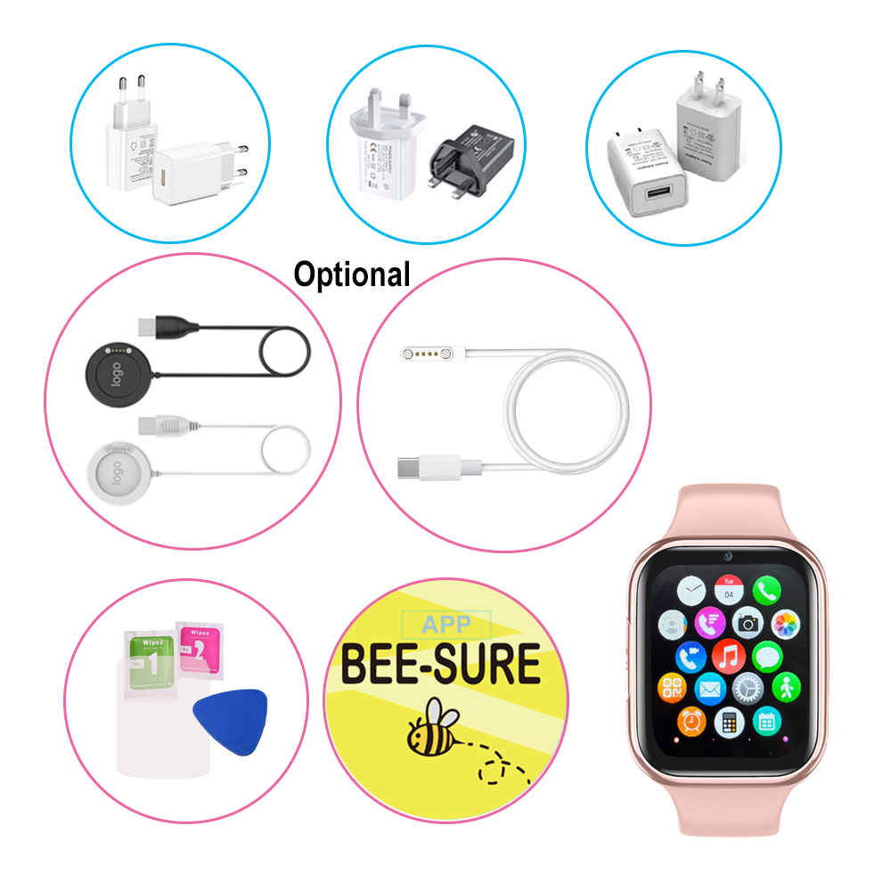 4G Android Child GPS Smart Watch for Personal Security D36N